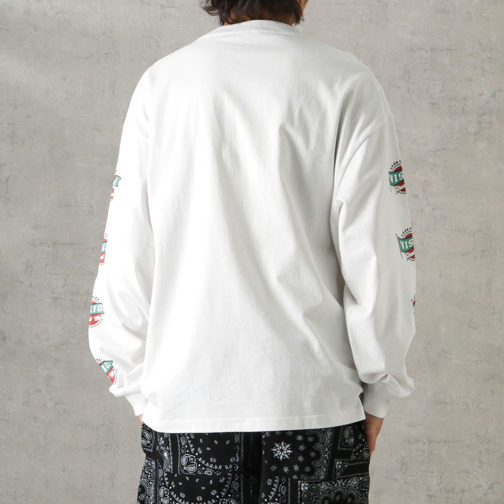 [期間限定価格]【オンラインストア限定】VISION STREET WEAR 袖プリントロングスリーブTシャツ メンズ商品サムネイル-7