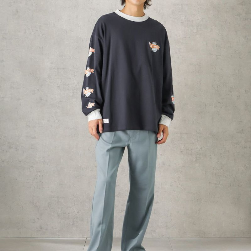 [期間限定価格]【オンラインストア限定】VISION STREET WEAR 袖プリントロングスリーブTシャツ メンズ商品画像-10