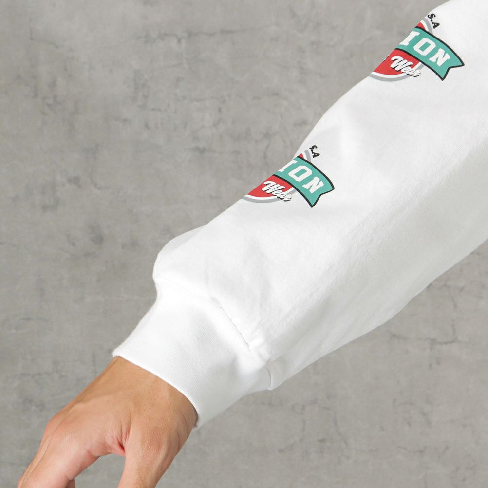 【オンラインストア限定】VISION STREET WEAR 袖プリントロングスリーブTシャツ メンズ商品サムネイル-13