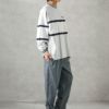 [期間限定価格]VISION STREET WEAR リブライン切替ロングスリーブTシャツ メンズ商品サムネイル-9