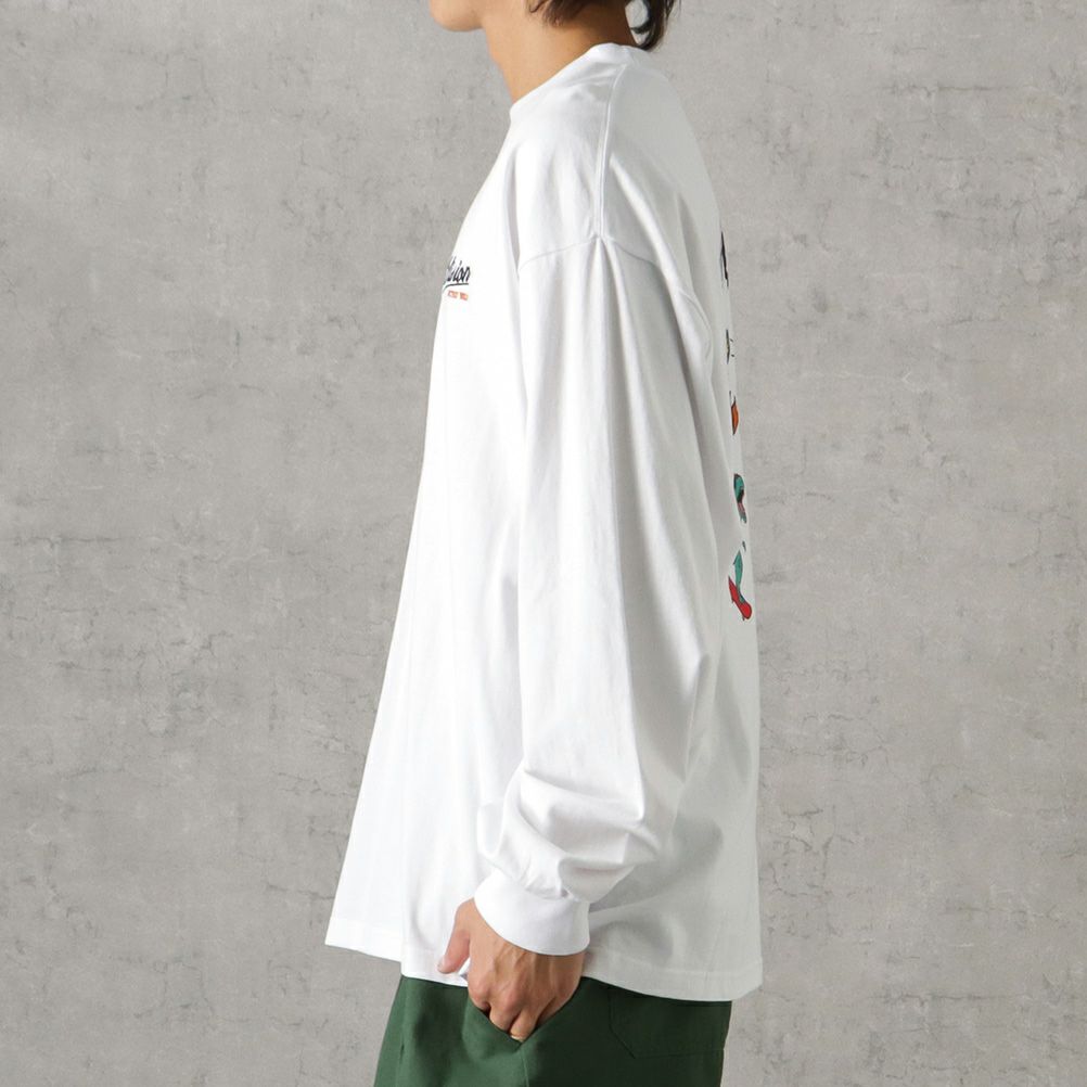 VISION STREET WEAR マルチイラストロングスリーブTシャツ メンズ商品サムネイル-9