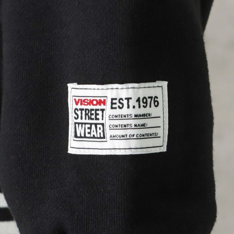 [期間限定価格]VISION STREET WEAR リブラインアーチロゴワッペントレーナー メンズ商品画像-14