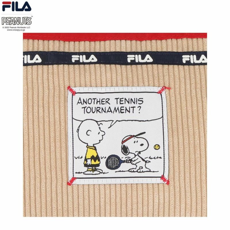 [期間限定価格]【オンラインストア限定】FILA×PEANUTS SNOOPY コーデュロイポーチ商品画像-4