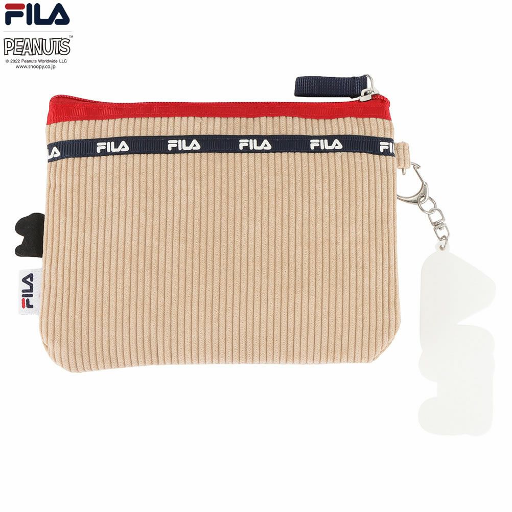 FILA×PEANUTS コーデュロイポーチ