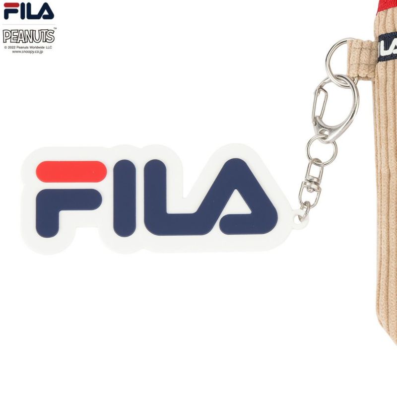 【オンラインストア限定】FILA×PEANUTS SNOOPY コーデュロイポーチ商品画像-7