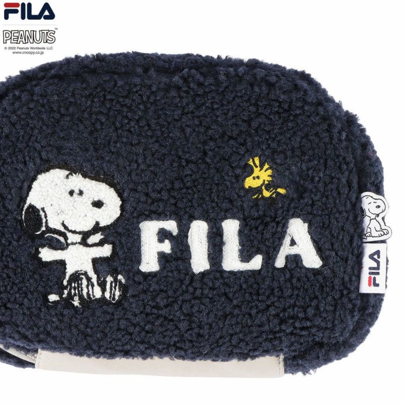 [期間限定価格]【オンラインストア限定】FILA×PEANUTS SNOOPY ボアマルチポーチ商品画像-4