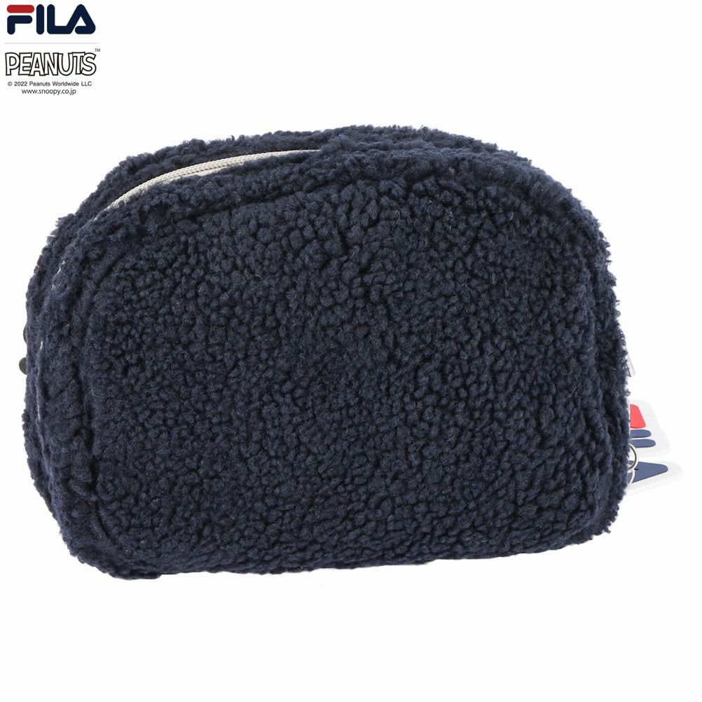  FILA×PEANUTS ボアマルチポーチ