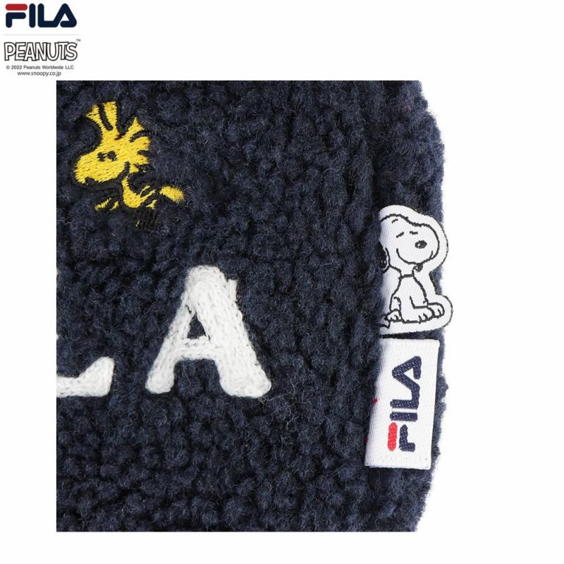 [期間限定価格]【オンラインストア限定】FILA×PEANUTS SNOOPY ボアマルチポーチ商品画像-7