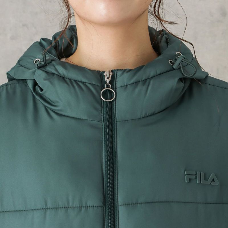 FILA 中綿ショート丈フードジャケット レディース商品画像-7
