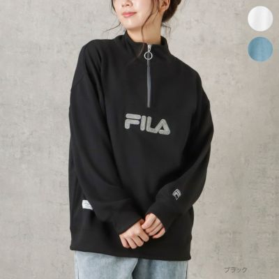 FILA ハーフジッププルオーバー レディース