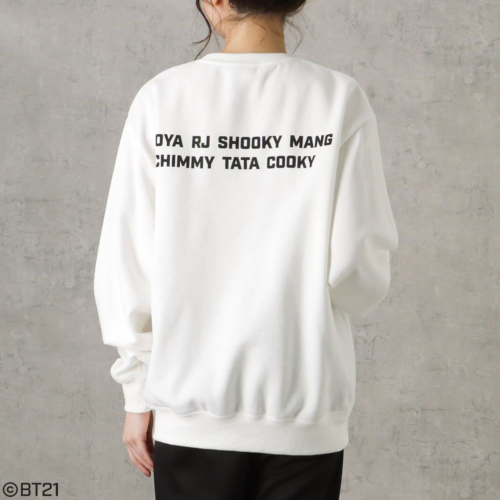 【アクリルチャーム付き】BT21 アソートトレーナー レディース