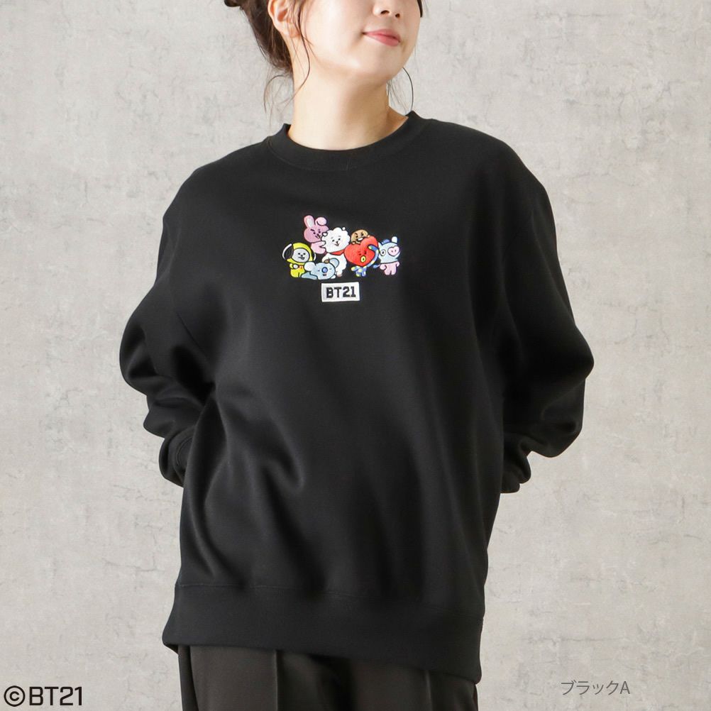 【アクリルチャーム付き】BT21 アソートトレーナー レディース