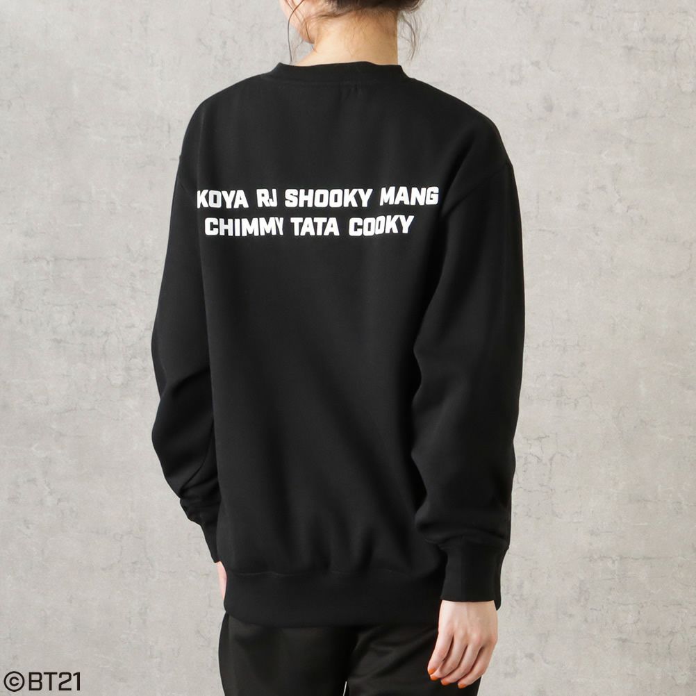 【アクリルチャーム付き】BT21 アソートトレーナー レディース