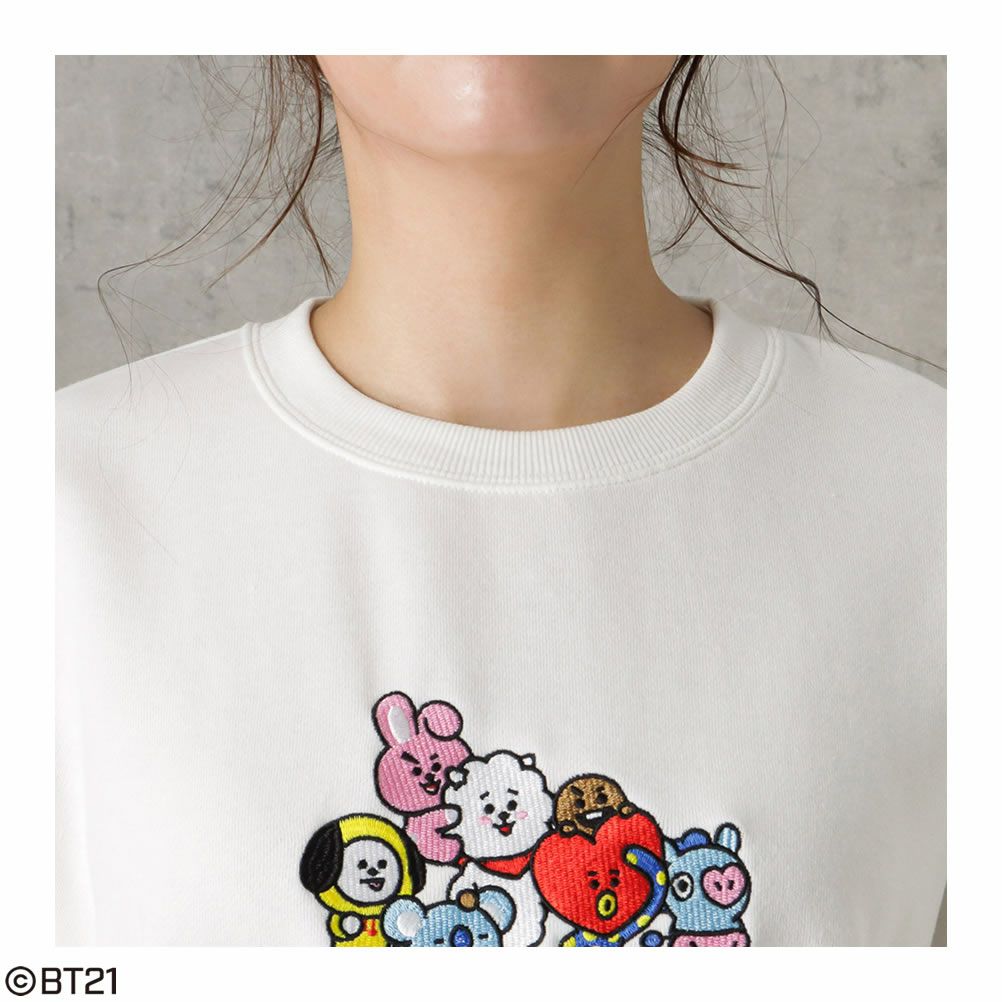 【アクリルチャーム付き】BT21 アソートトレーナー レディース