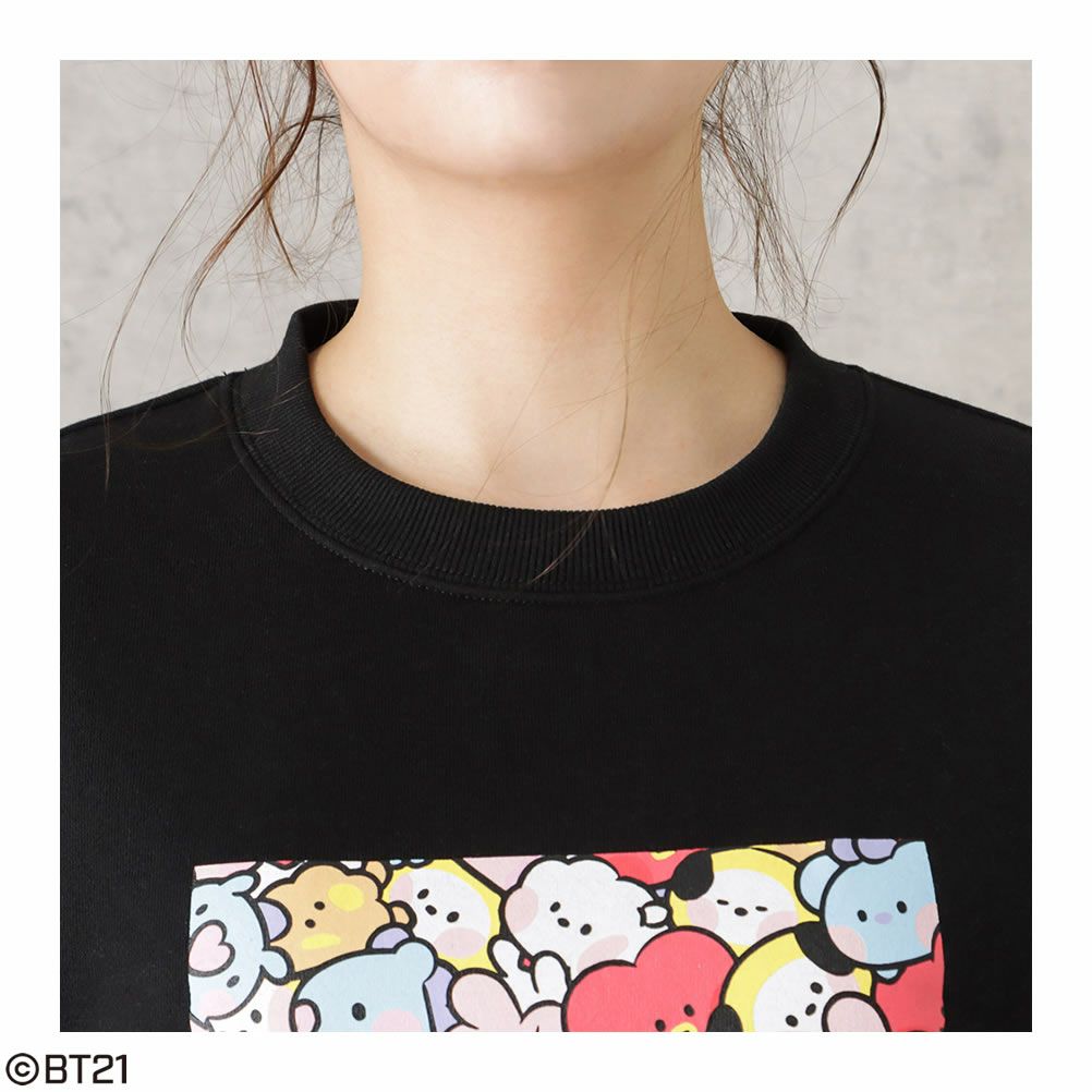 【アクリルチャーム付き】BT21 minini アソートトレーナー レディース商品サムネイル-5