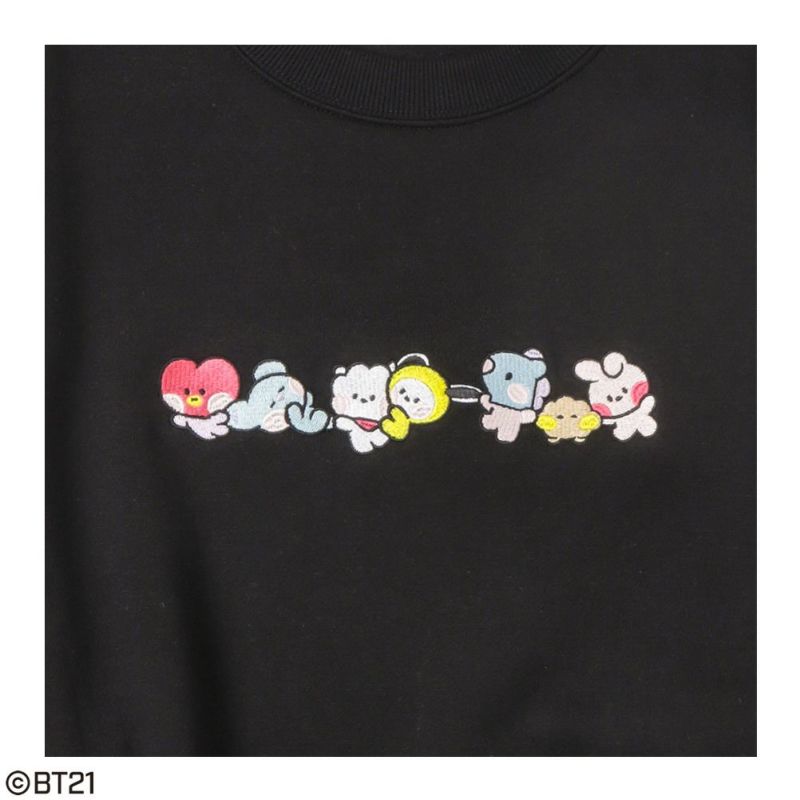 アクリルチャーム付き】BT21 minini アソートトレーナー レディース