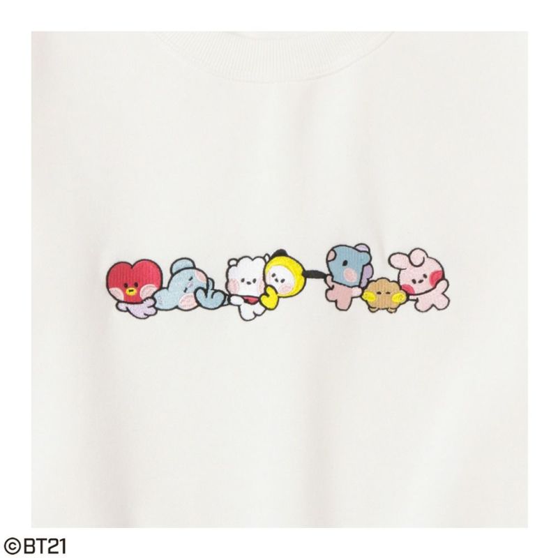 【アクリルチャーム付き】BT21 minini アソートトレーナー レディース商品画像-10