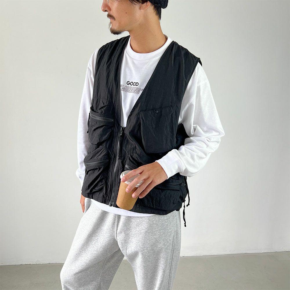GOOD CREW ロゴロングスリーブTシャツ メンズ商品サムネイル-4