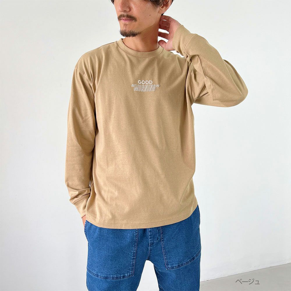 GOOD CREW ロゴロングスリーブTシャツ メンズ商品サムネイル-6