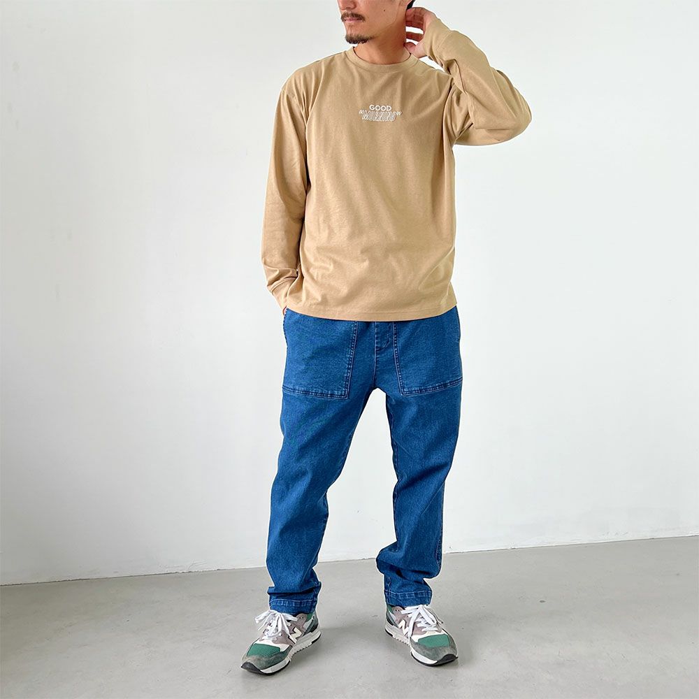 GOOD CREW ロゴロングスリーブTシャツ メンズ商品画像-9