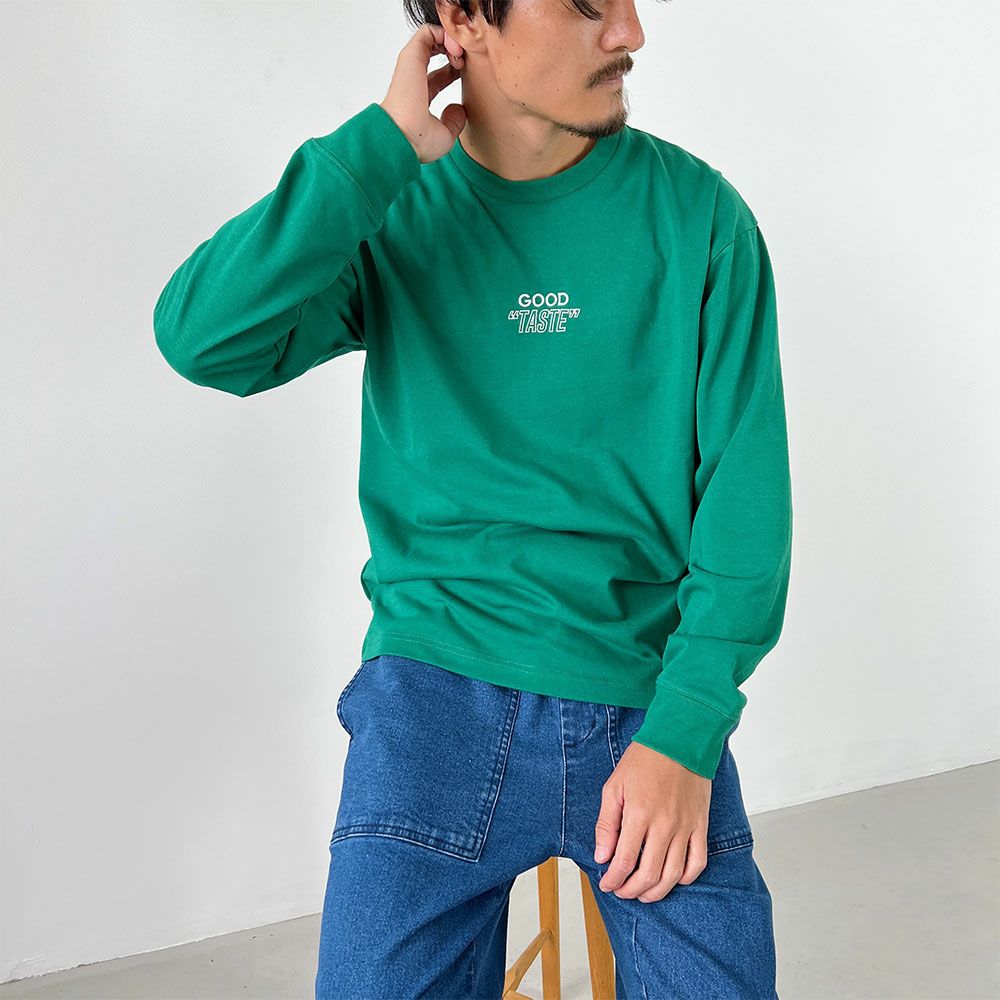 GOOD CREW ロゴロングスリーブTシャツ メンズ