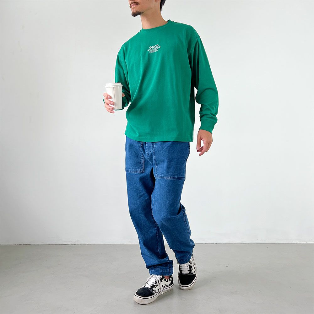 GOOD CREW ロゴロングスリーブTシャツ メンズ