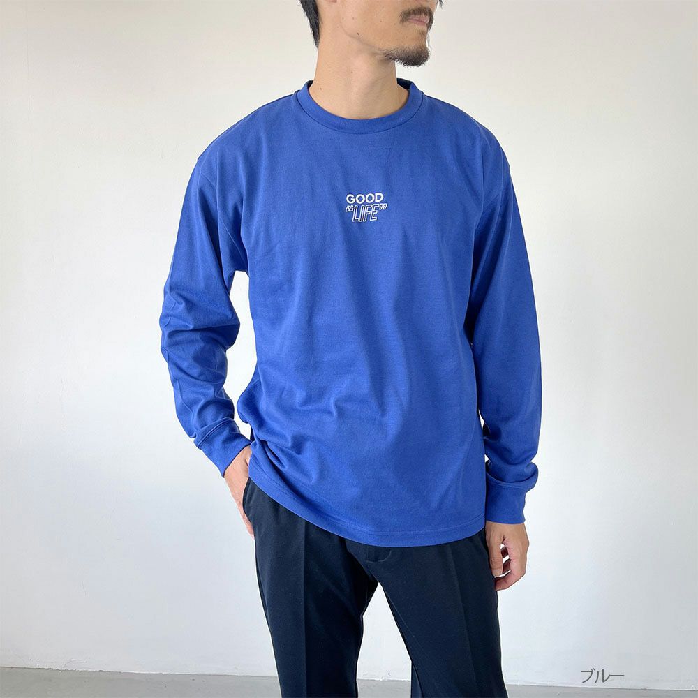 GOOD CREW ロゴロングスリーブTシャツ メンズ