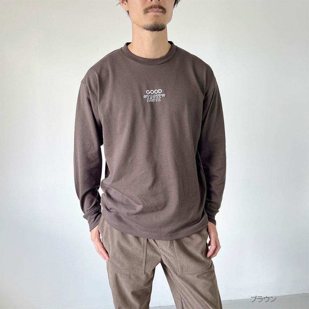 GOOD CREW ロゴロングスリーブTシャツ メンズ