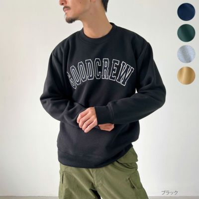 GOOD CREW ロゴスウェット メンズ
