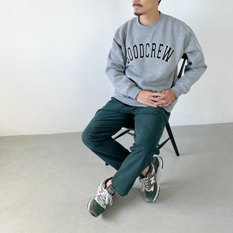 GOOD CREW ロゴスウェット メンズ