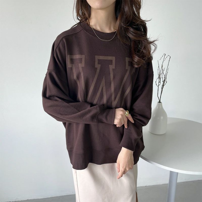 GOOD CREW Wプリントスウェット レディース商品画像-18