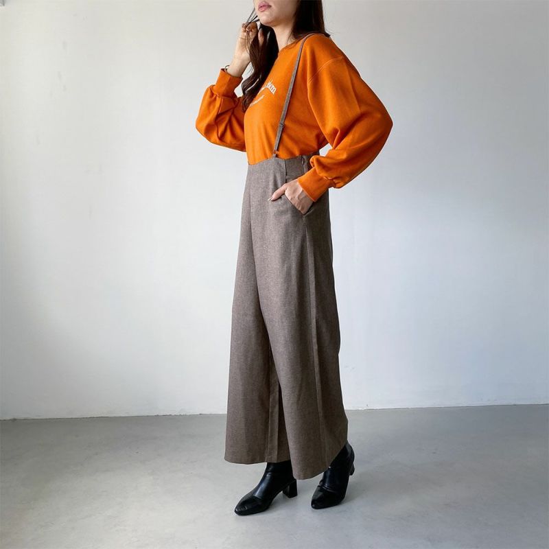 GOOD CREW サスペンダー付きパンツ レディース商品画像-2
