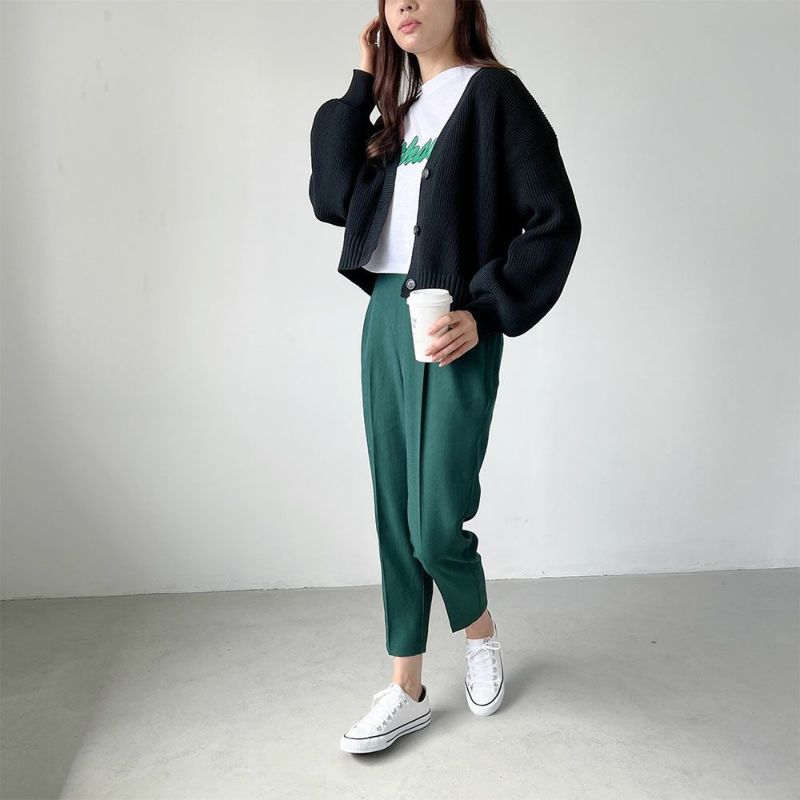 [期間限定価格]GOOD CREW センタープレスカラーパンツ レディース商品画像-12