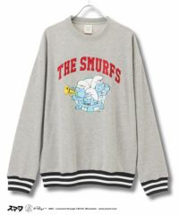 Smurf スマーフ リブライントレーナー メンズ