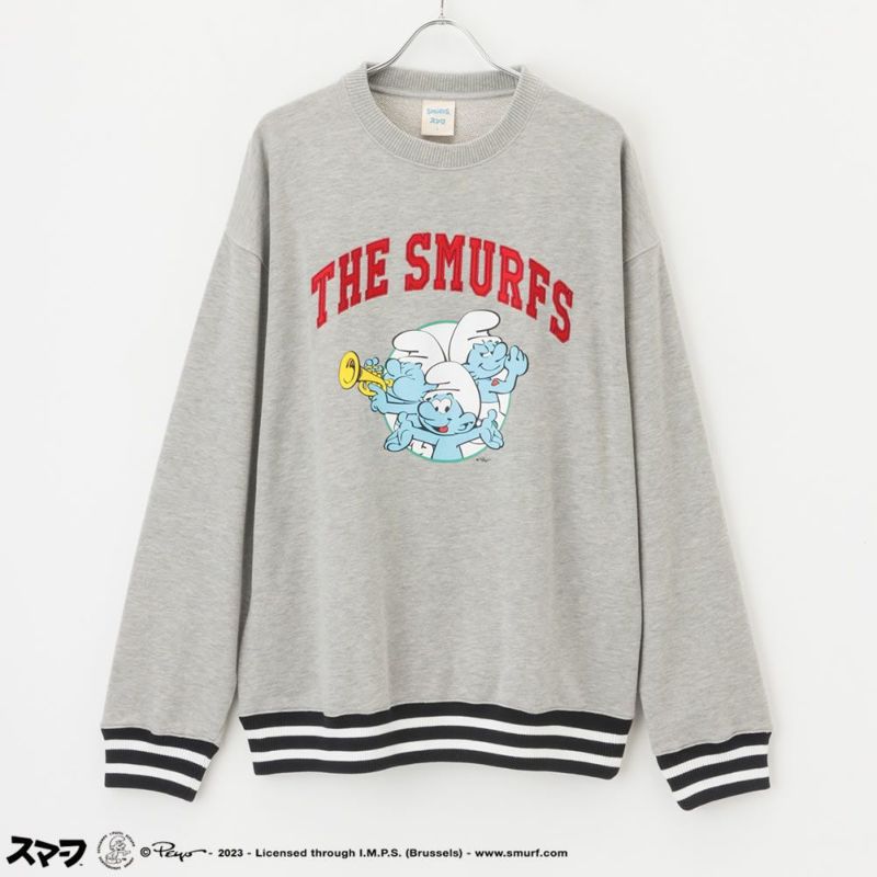 [期間限定価格]【オンラインストア限定】Smurf スマーフ リブライントレーナー メンズ商品画像-2