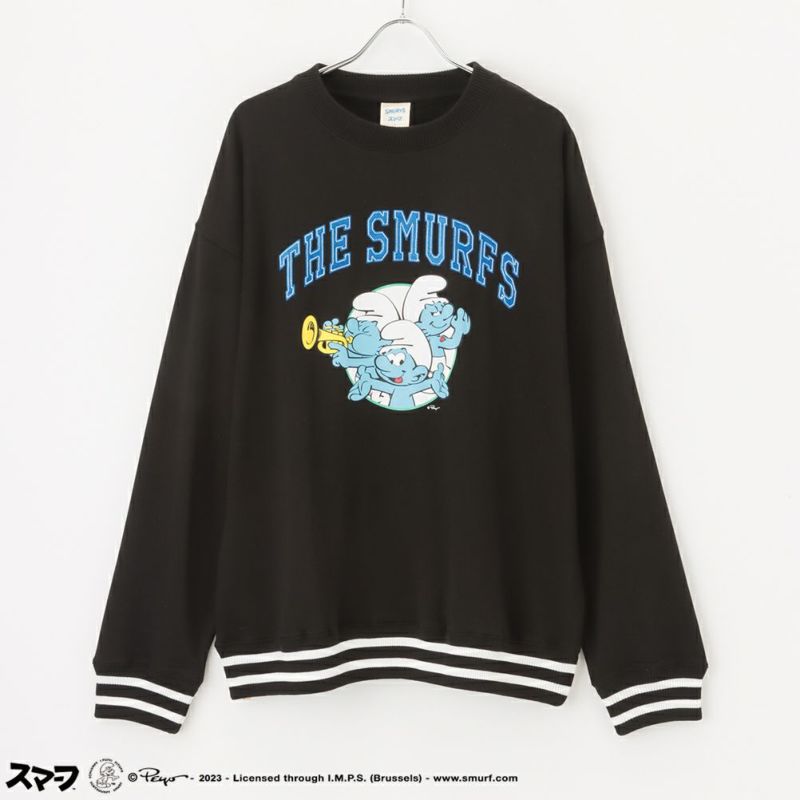 [期間限定価格]【オンラインストア限定】Smurf スマーフ リブライントレーナー メンズ商品画像-3