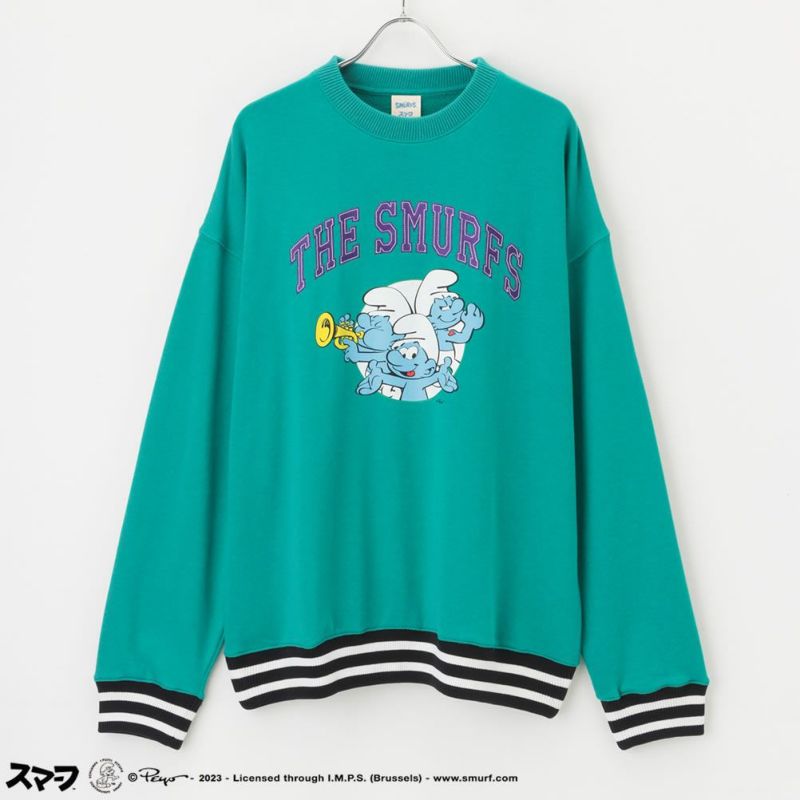[期間限定価格]【オンラインストア限定】Smurf スマーフ リブライントレーナー メンズ商品画像-4