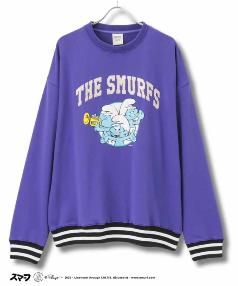 【オンラインストア限定】Smurf スマーフ リブライントレーナー メンズ商品画像-4