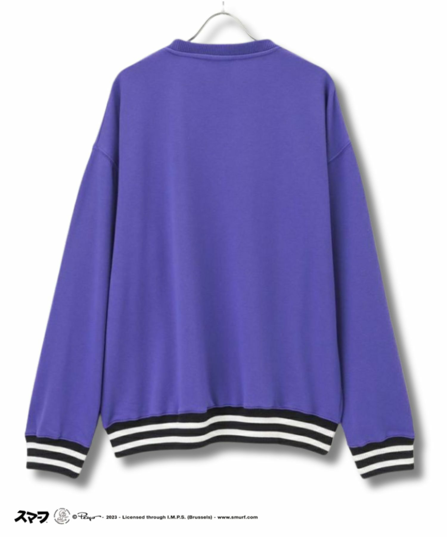 【オンラインストア限定】Smurf スマーフ リブライントレーナー メンズ商品画像-5