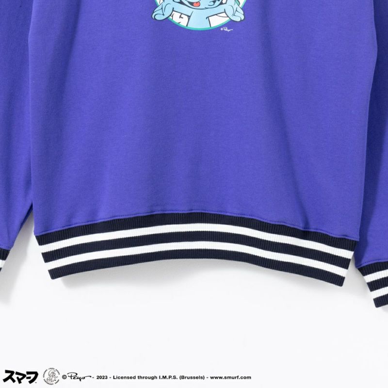 [期間限定価格]【オンラインストア限定】Smurf スマーフ リブライントレーナー メンズ商品画像-8