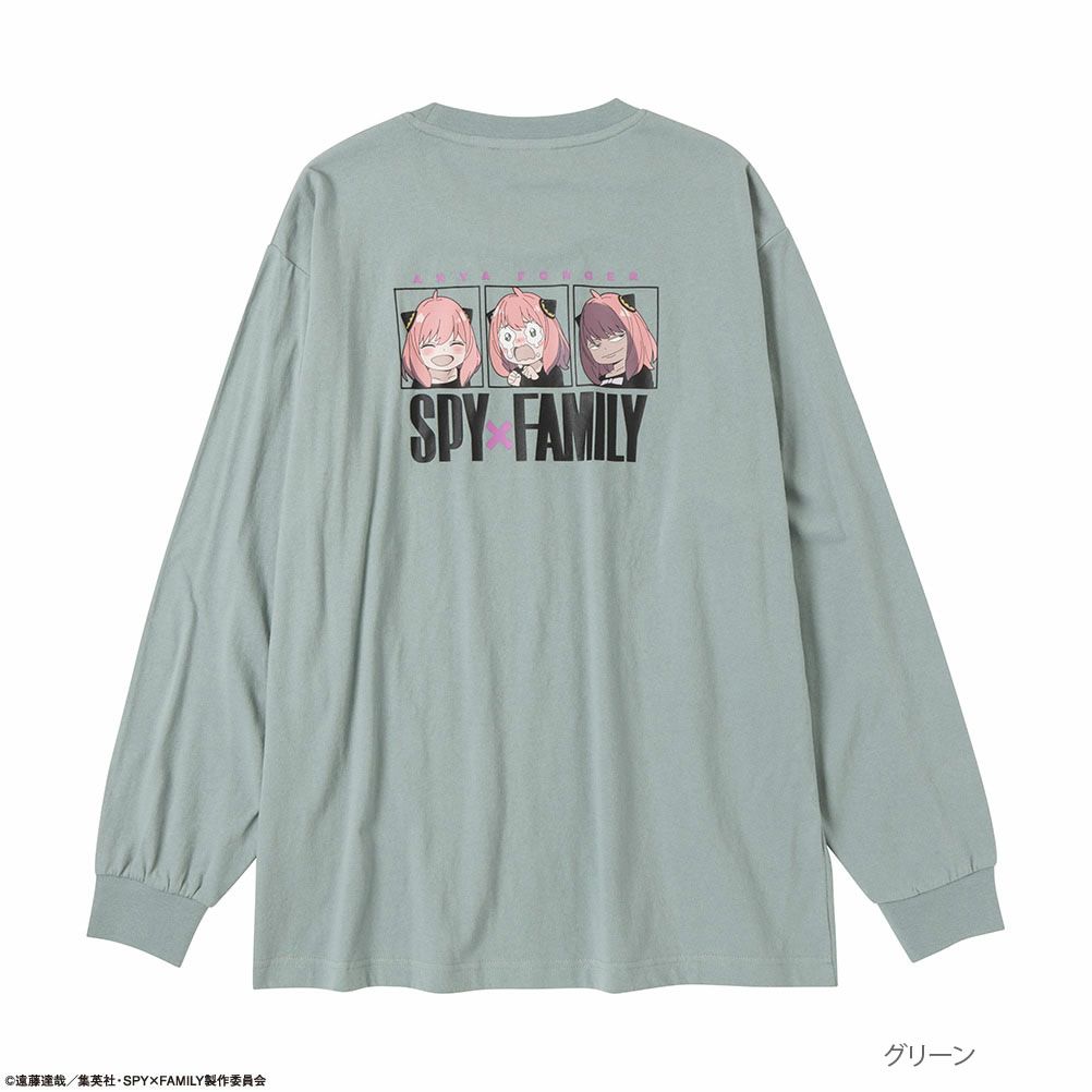 SPY×FAMILY スパイファミリー プリントロングスリーブTシャツ メンズ商品サムネイル-9