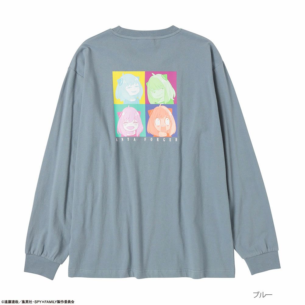 SPY×FAMILY スパイファミリー プリントロングスリーブTシャツ メンズ商品サムネイル-11