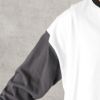 【オンラインストア限定】Goodwear 袖配色スーパービッグシルエット ポケット付きロングスリーブTシャツ メンズ商品サムネイル-8