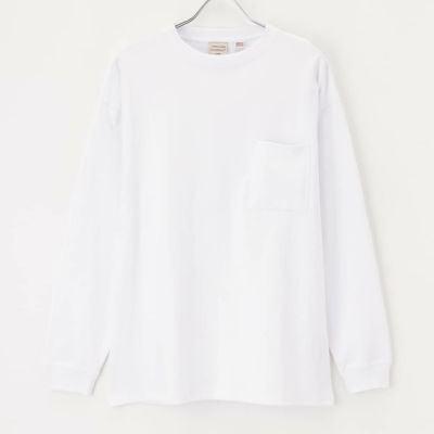 Goodwear ポケットリブ付き ビッグロングスリーブTシャツ メンズ