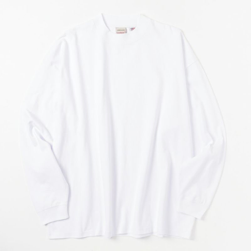 【オンラインストア限定】Goodwear スーパービッグシルエット ハイネックロングスリーブTシャツ メンズ商品画像-2