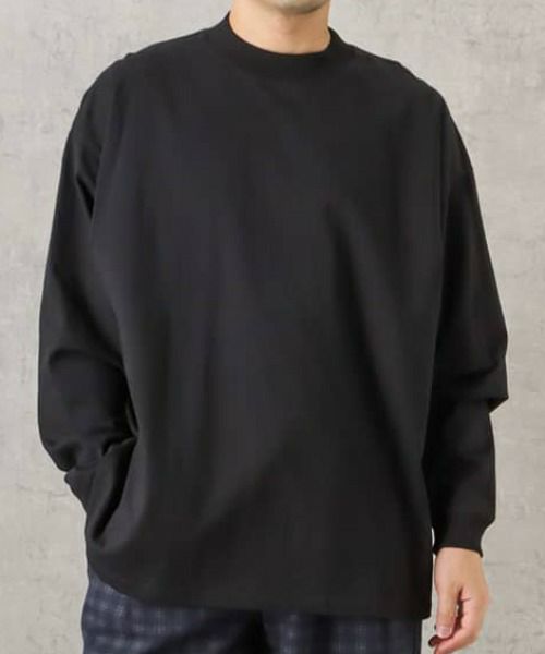 Goodwear スーパービッグシルエット ハイネックロングスリーブTシャツ メンズ