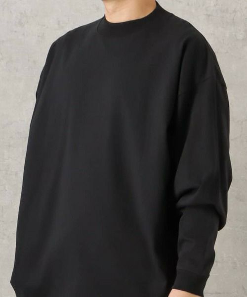 Goodwear スーパービッグシルエット ハイネックロングスリーブTシャツ メンズ