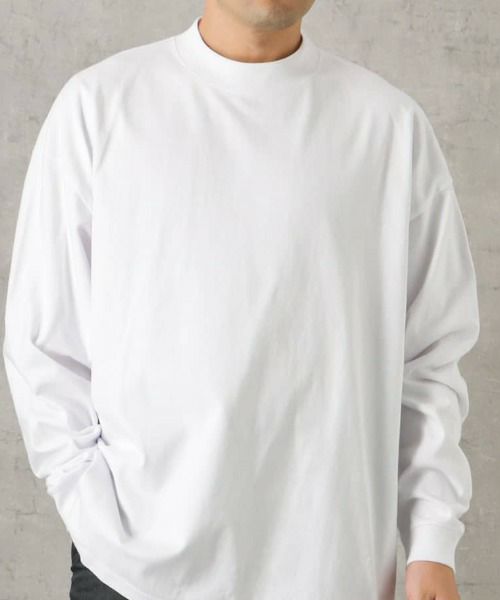 【オンラインストア限定】Goodwear スーパービッグシルエット ハイネックロングスリーブTシャツ メンズ商品画像-5