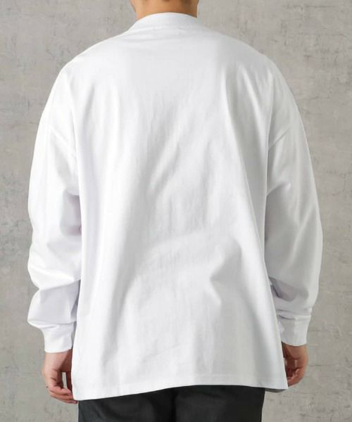 Goodwear スーパービッグシルエット ハイネックロングスリーブTシャツ メンズ