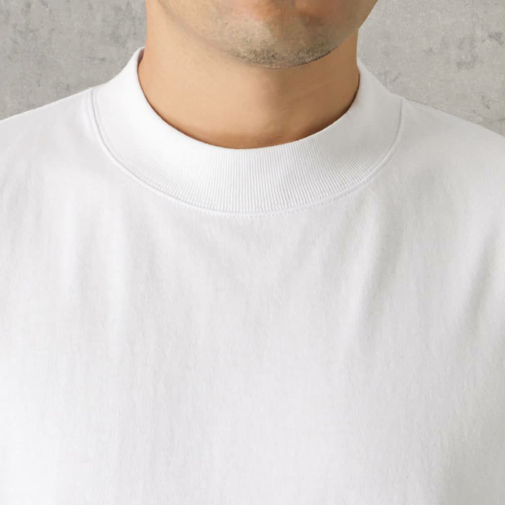 Goodwear スーパービッグシルエット ハイネックロングスリーブTシャツ メンズ